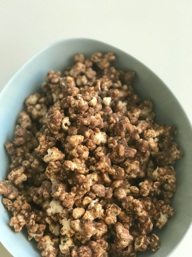 Cinnamon and Sugar (Churro) Popcorn - Pretty Petunias